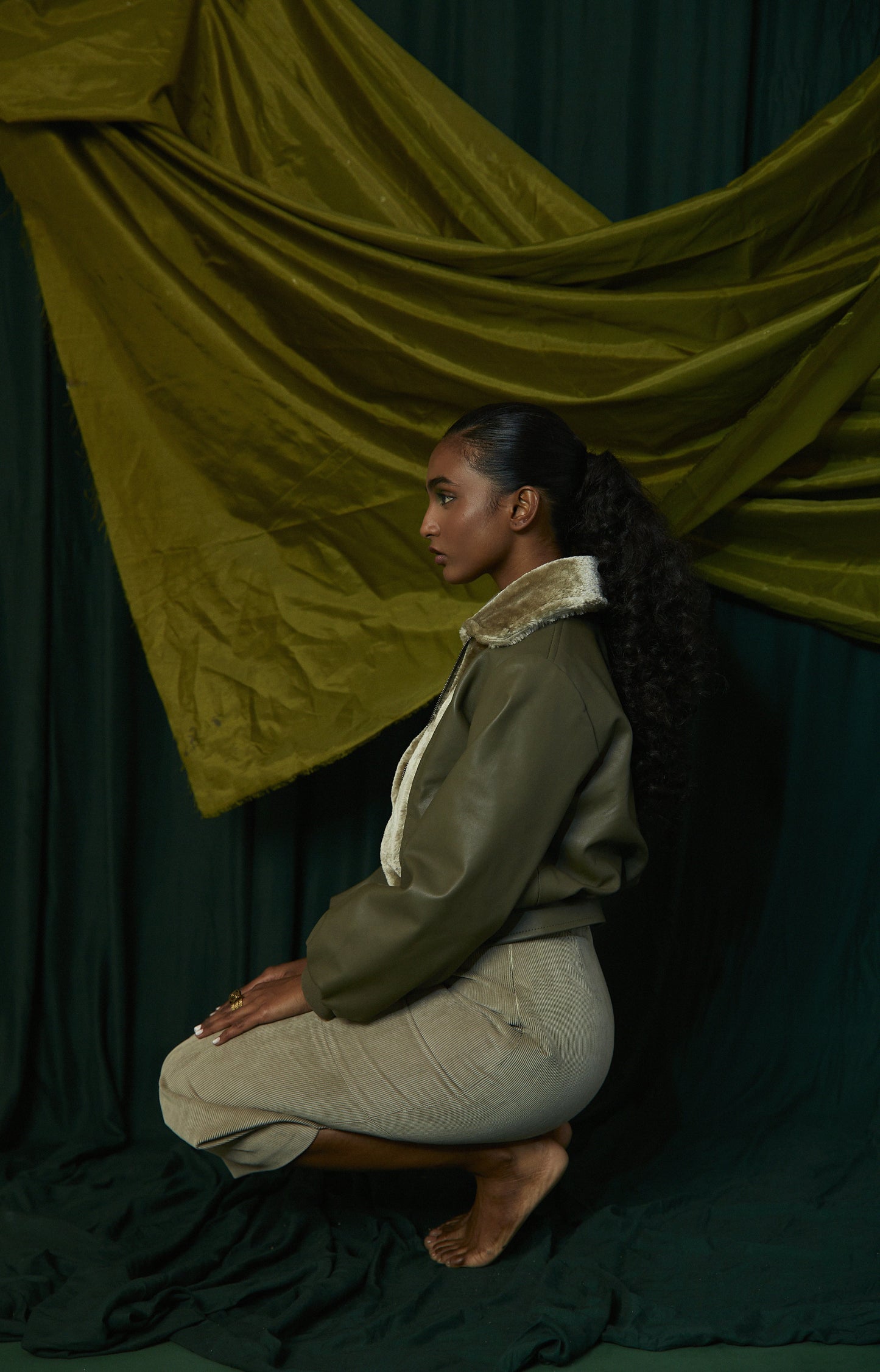 Corduroy Skirt