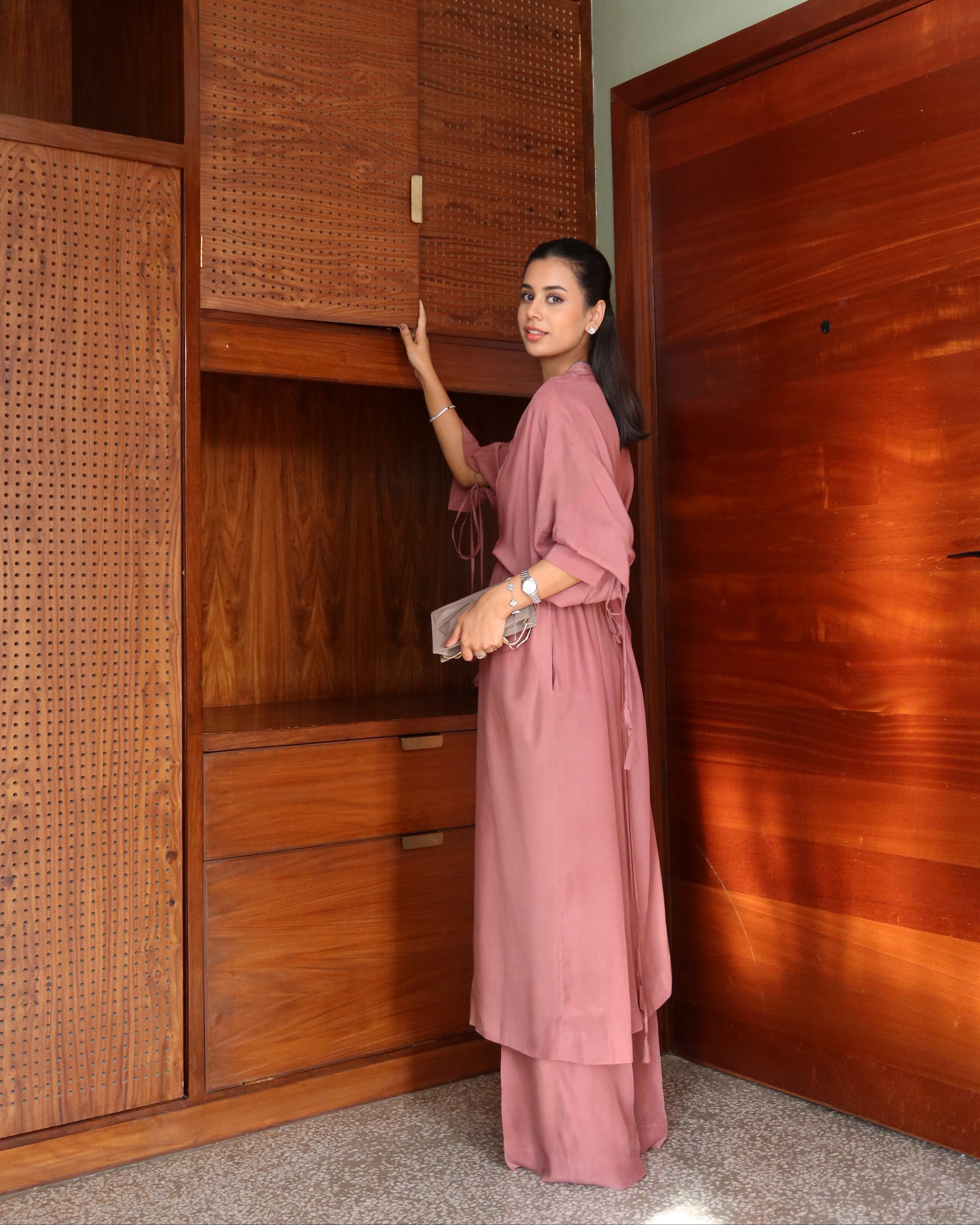 KYOMI WRAP DRESS