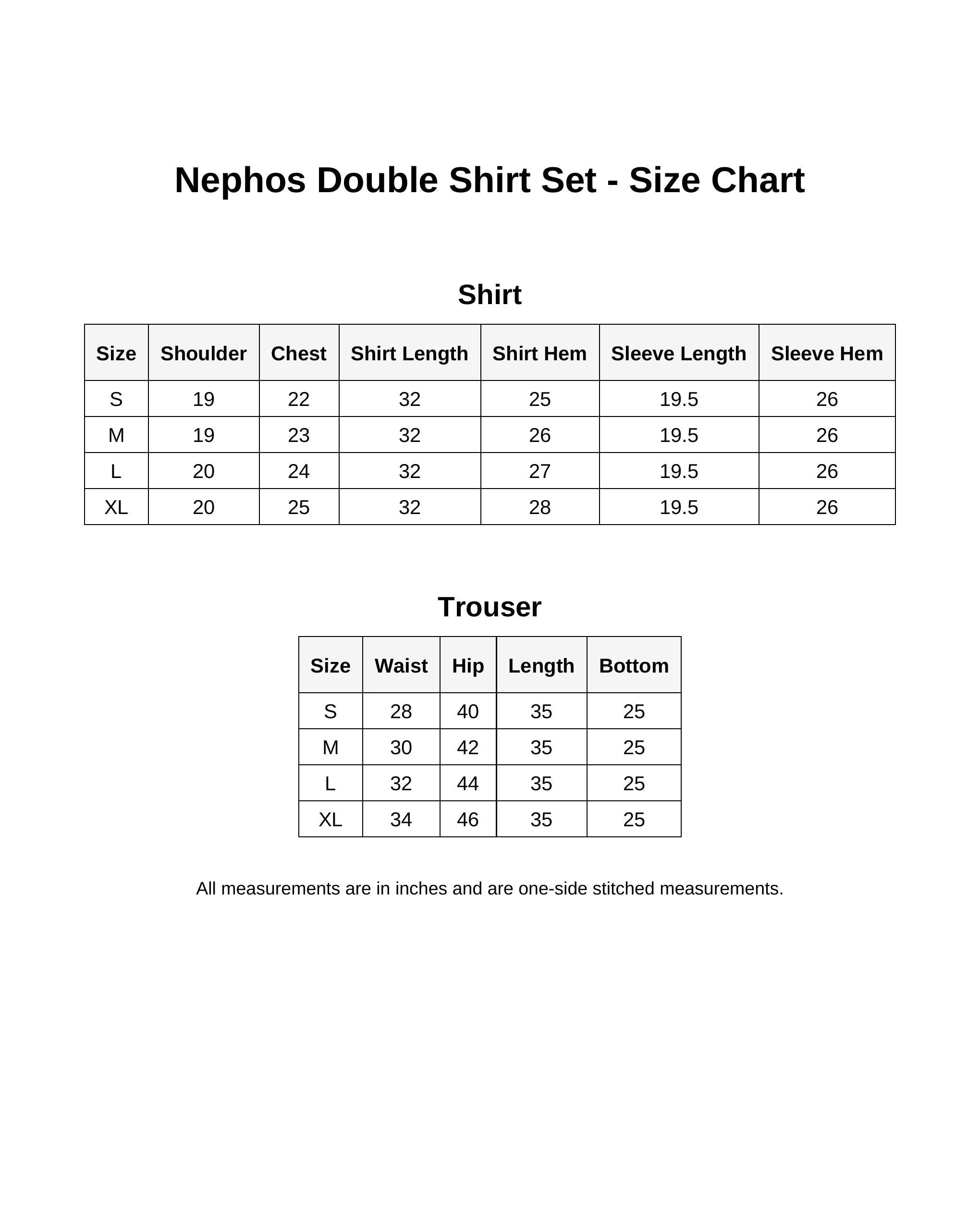 NEPHOS DOUBLE SHIRT SET