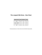 The Leopard Silk Dress