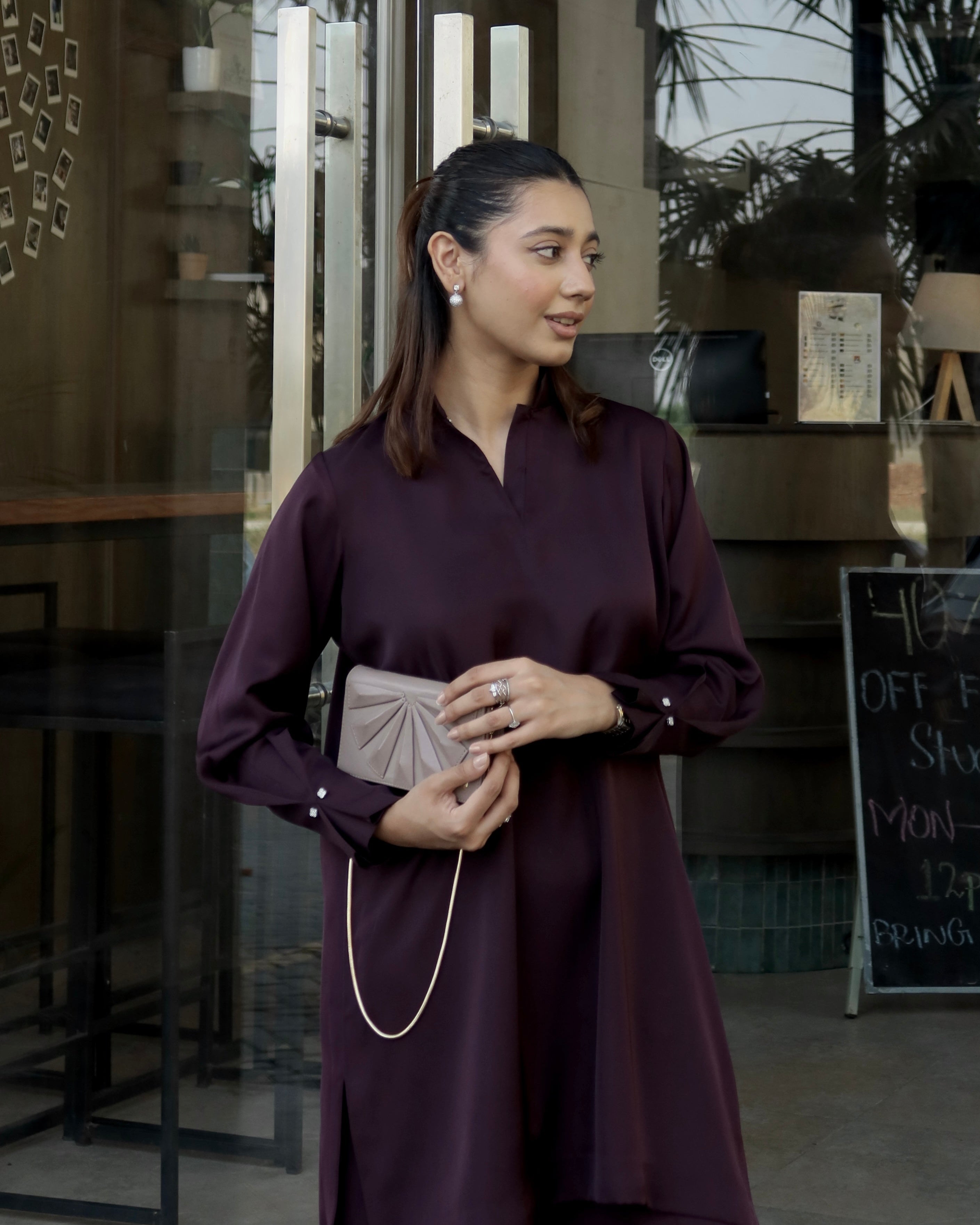 PLUM JEWEL SET