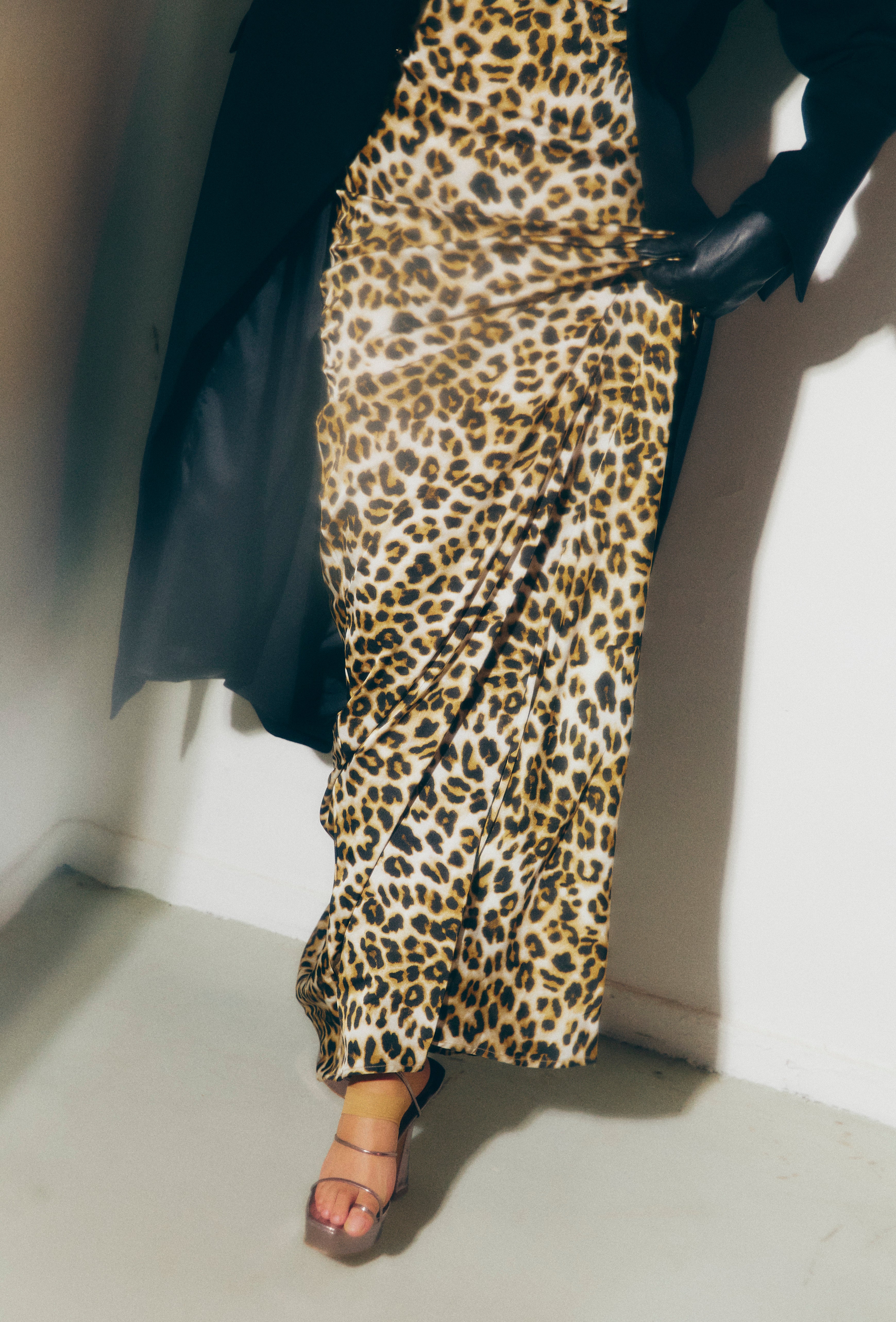The Leopard Silk Dress