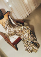 The Leopard Silk Dress