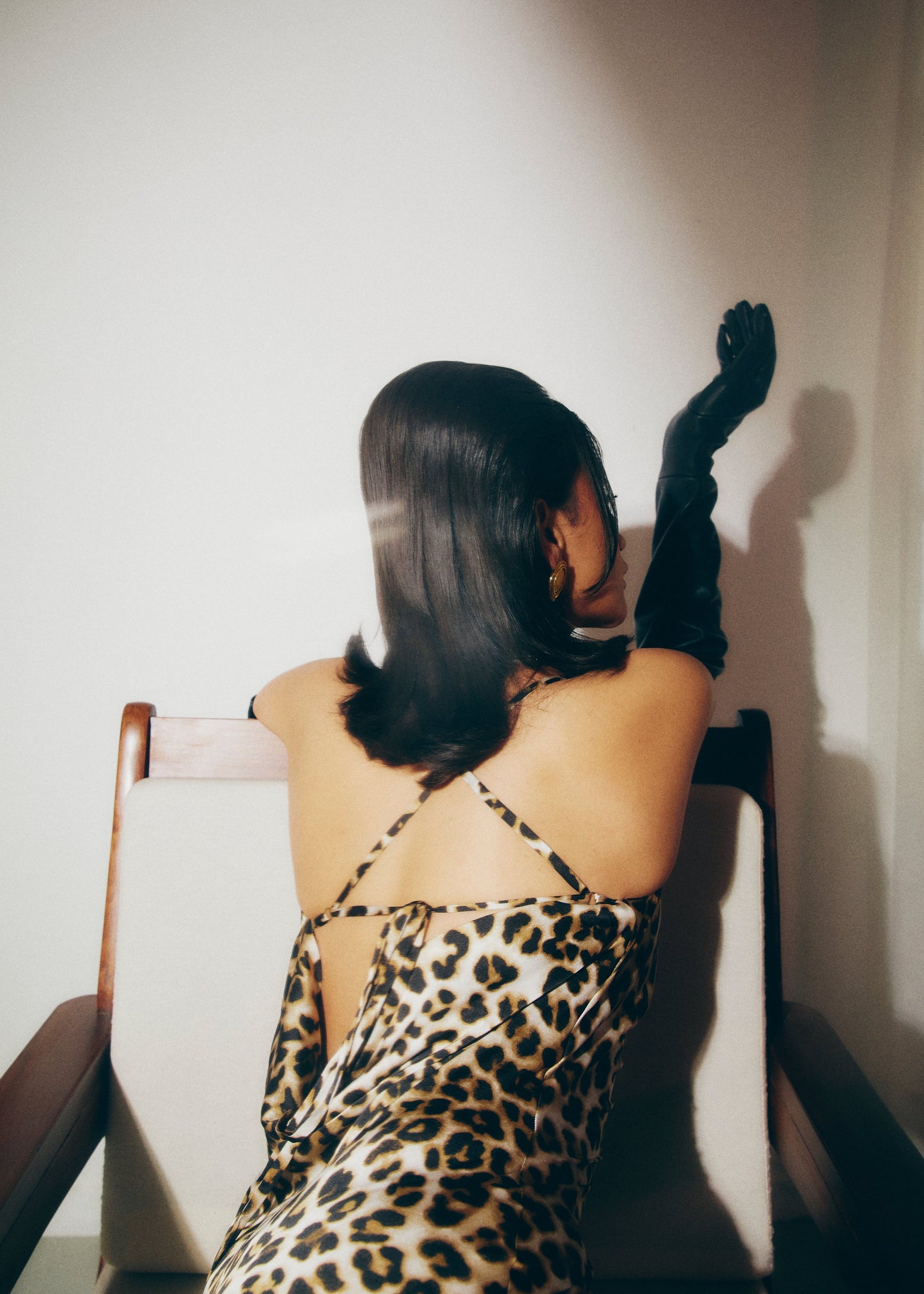 The Leopard Silk Dress