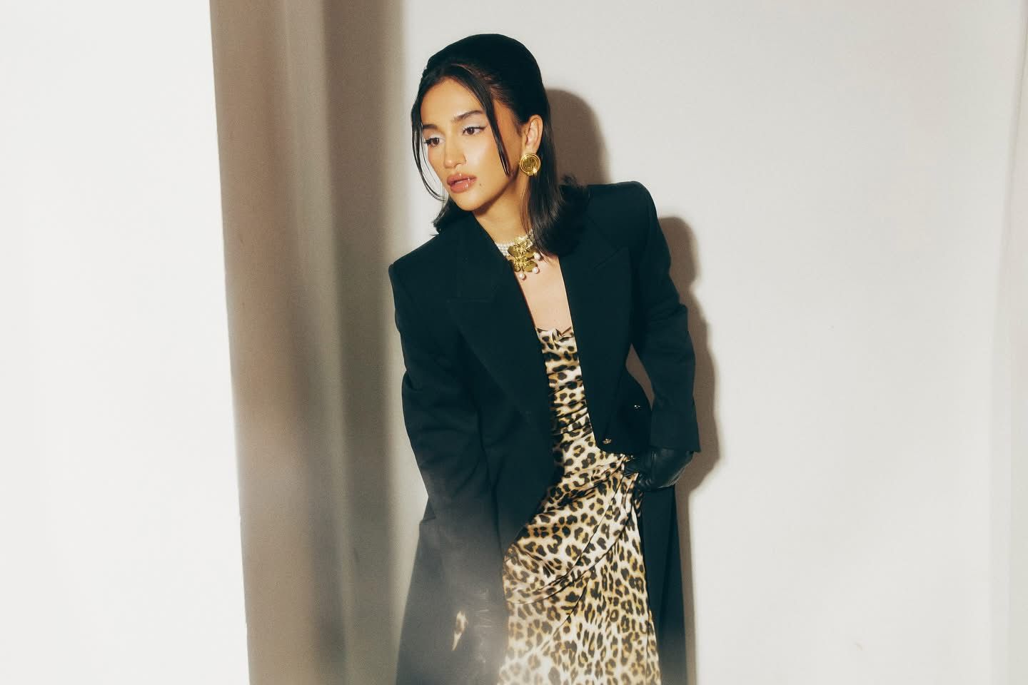 The Leopard Silk Dress